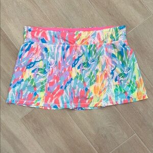Colorful Patterned Skort